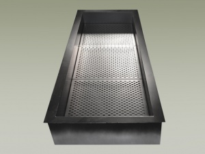 Vasca refrigerata di colore Nero